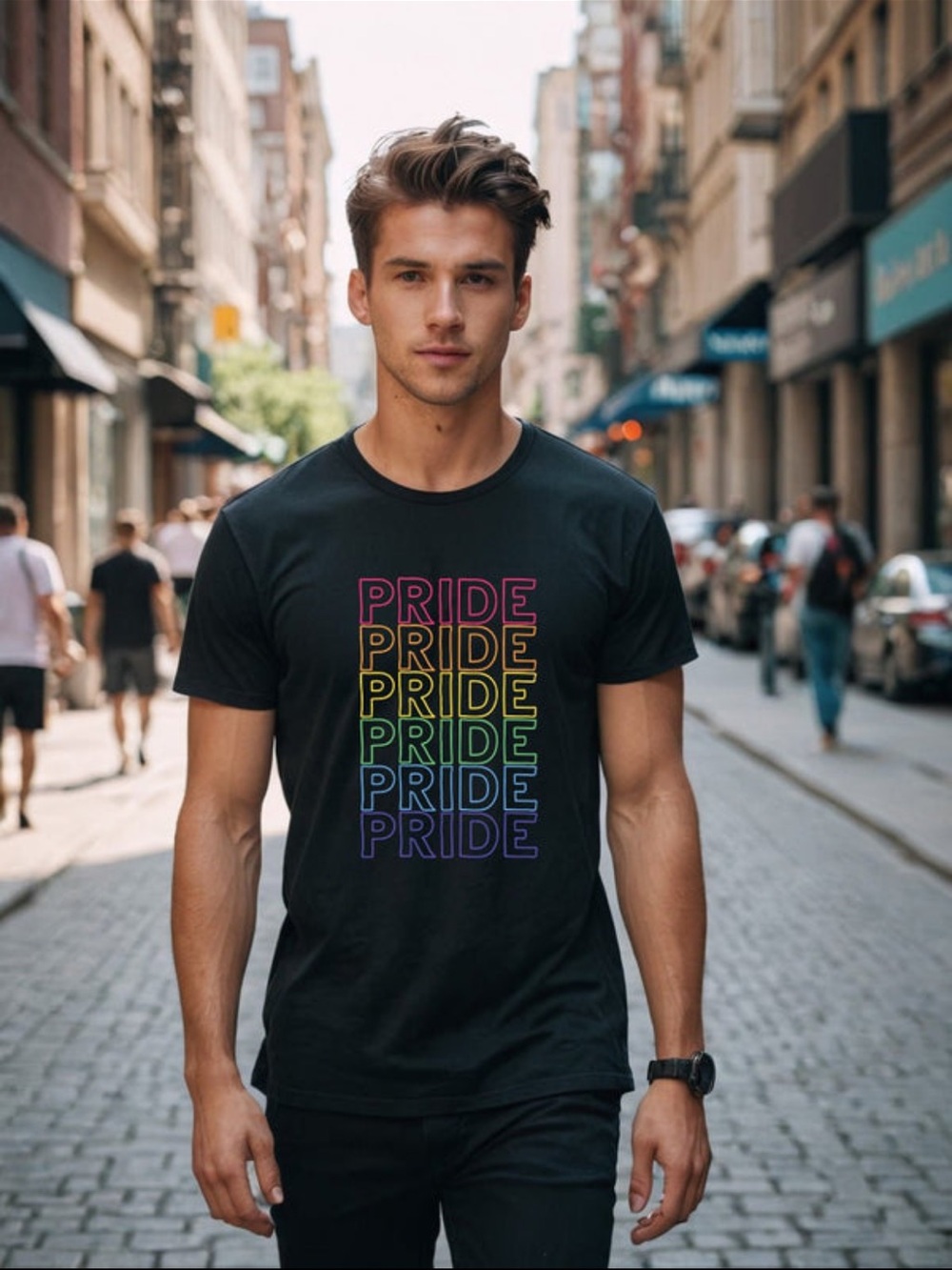 Black Pride Graphic Tee - Unbranded
